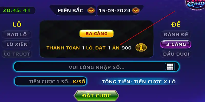 Tỷ lệ ăn cực khủng tại lô đề RIKVIP